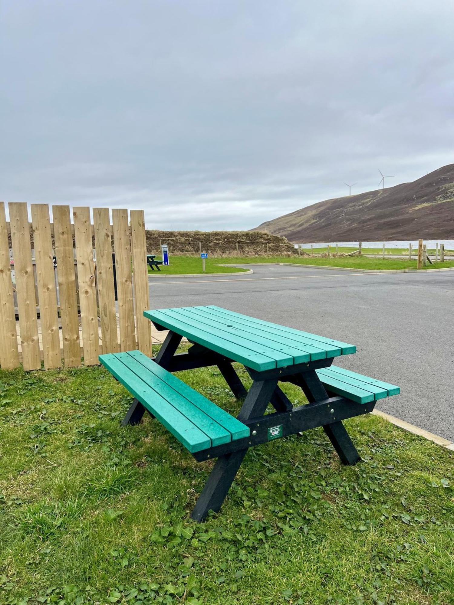 Scalloway Caravan Park Bagian luar foto