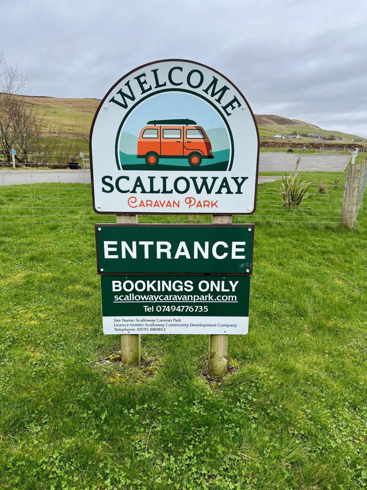 Scalloway Caravan Park Bagian luar foto