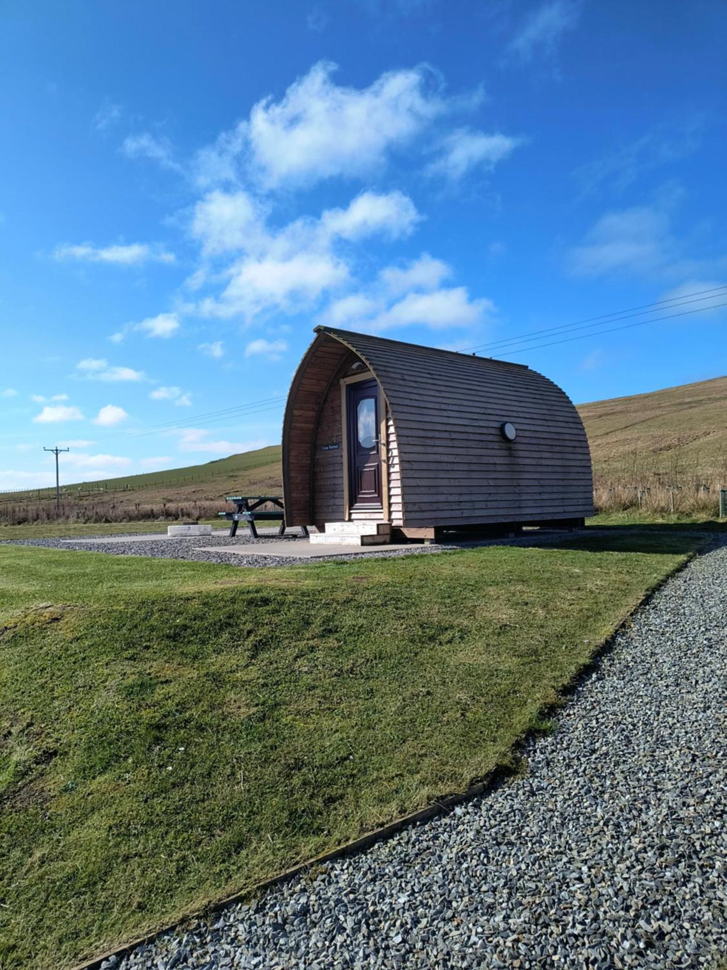 Scalloway Caravan Park Bagian luar foto