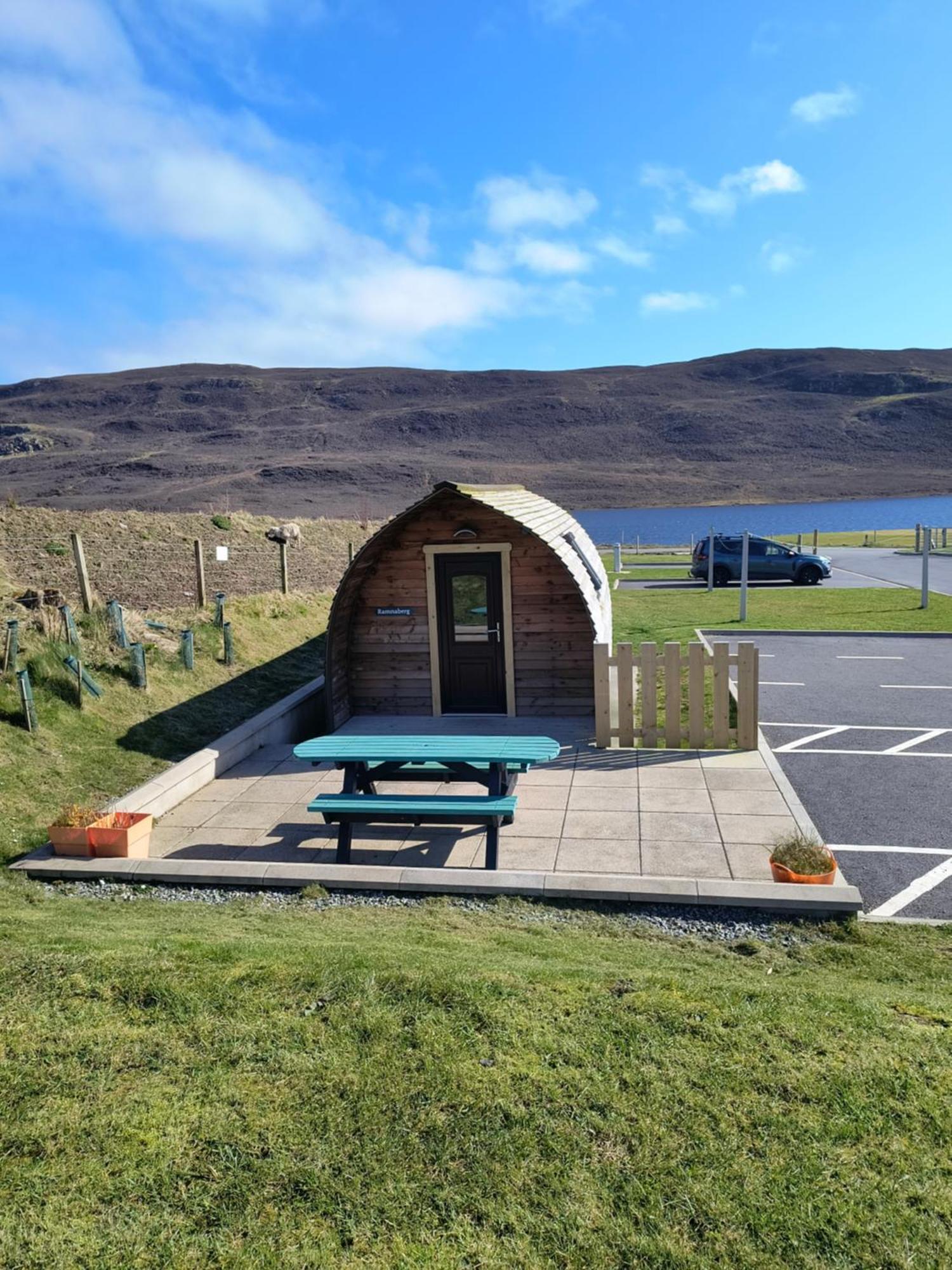 Scalloway Caravan Park Bagian luar foto