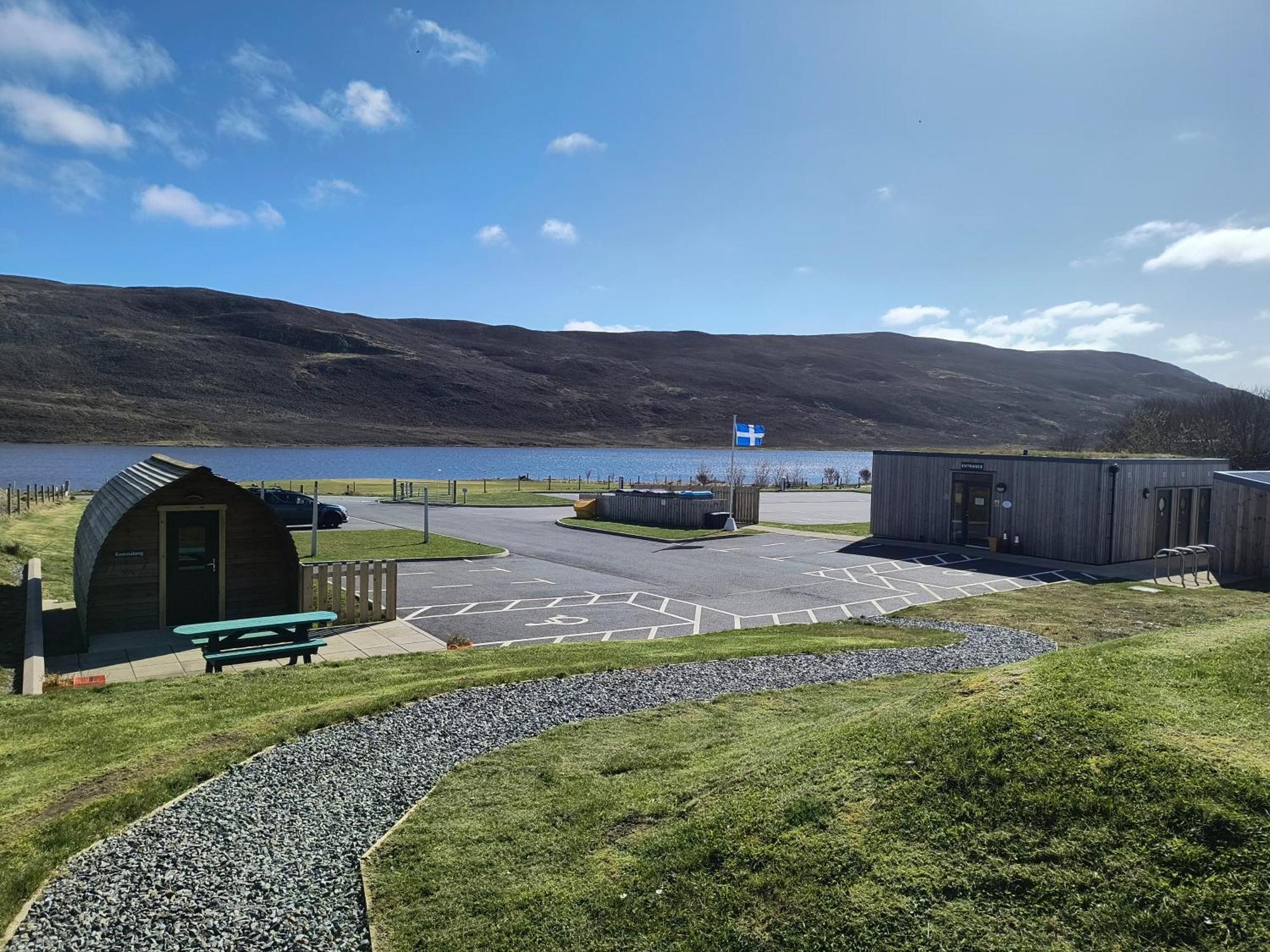 Scalloway Caravan Park Bagian luar foto