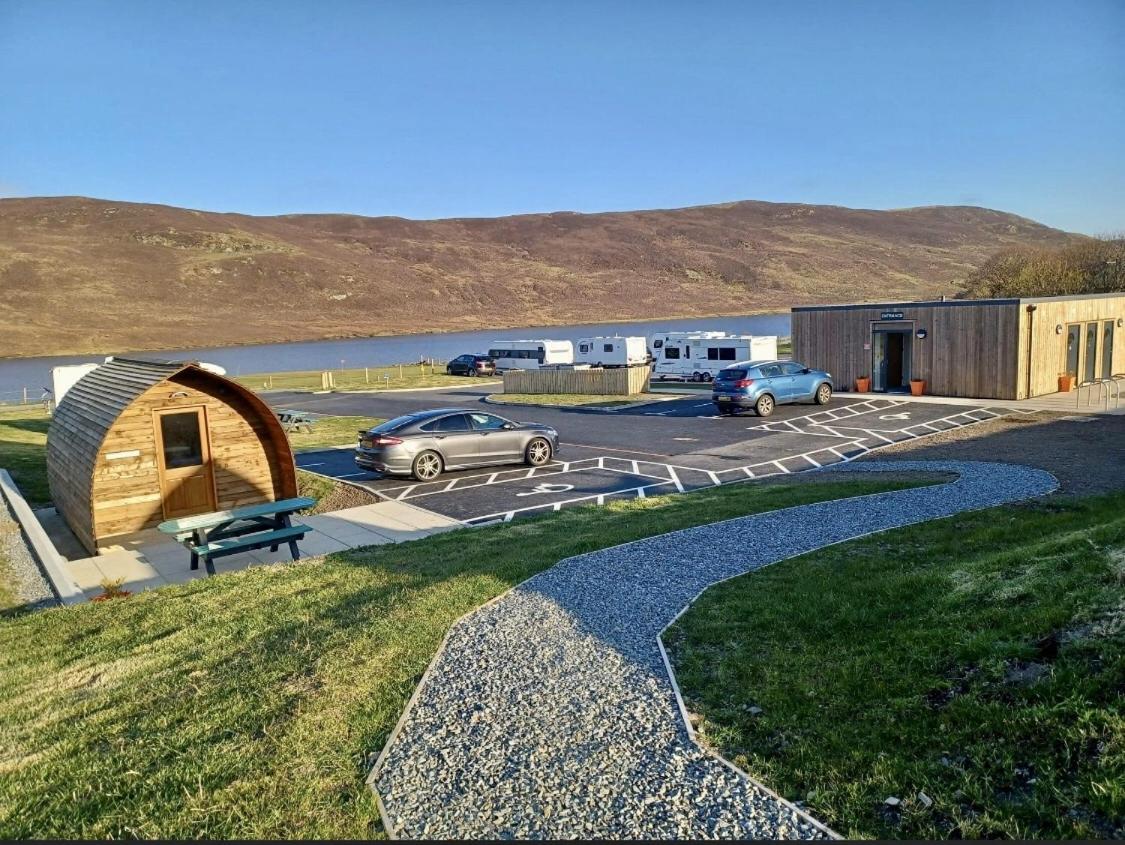 Scalloway Caravan Park Bagian luar foto