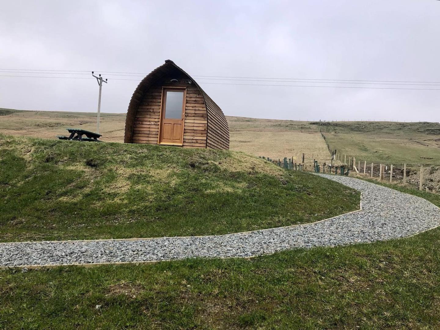 Scalloway Caravan Park Bagian luar foto